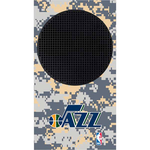 NBA Utah Jazz Grey Digi Camo Xbox Series S Console Skin